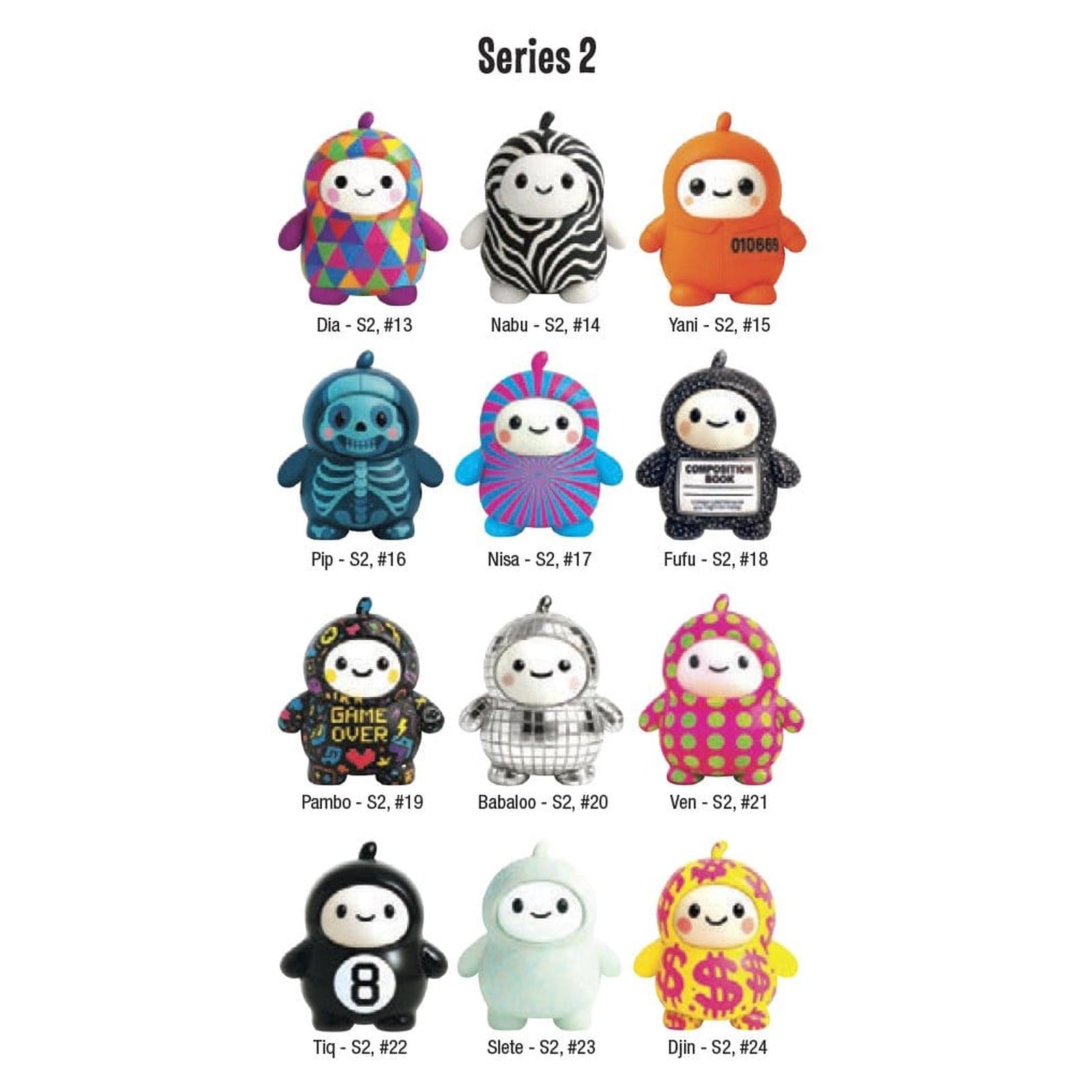 NSI Lama Tama Series 2 Single Blind Box Electronic Fortune Teller Figu ...