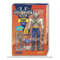 Nacelle Biker Mice From Mars Vinnie 7 Inch Action Figure