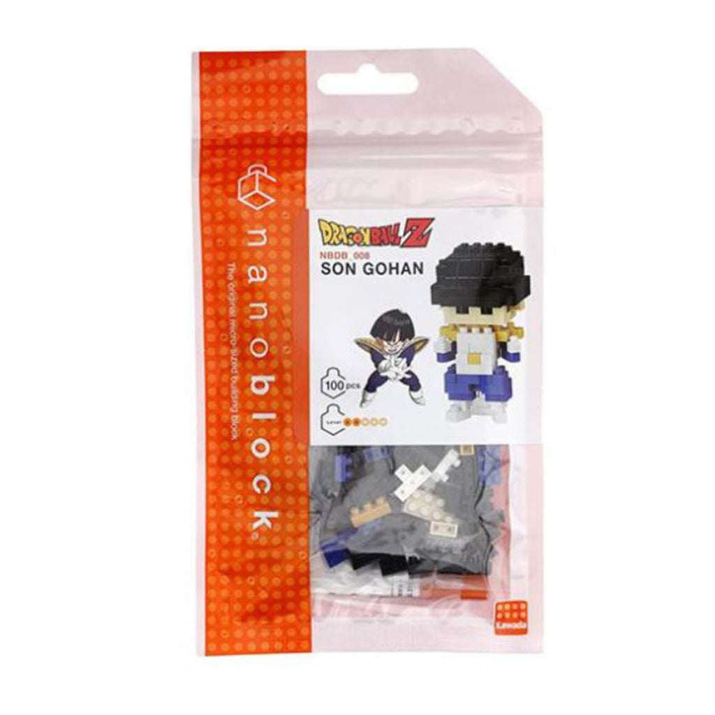 Nanoblock Dragon Ball Z Son Gohan Sayain Armor Building Set