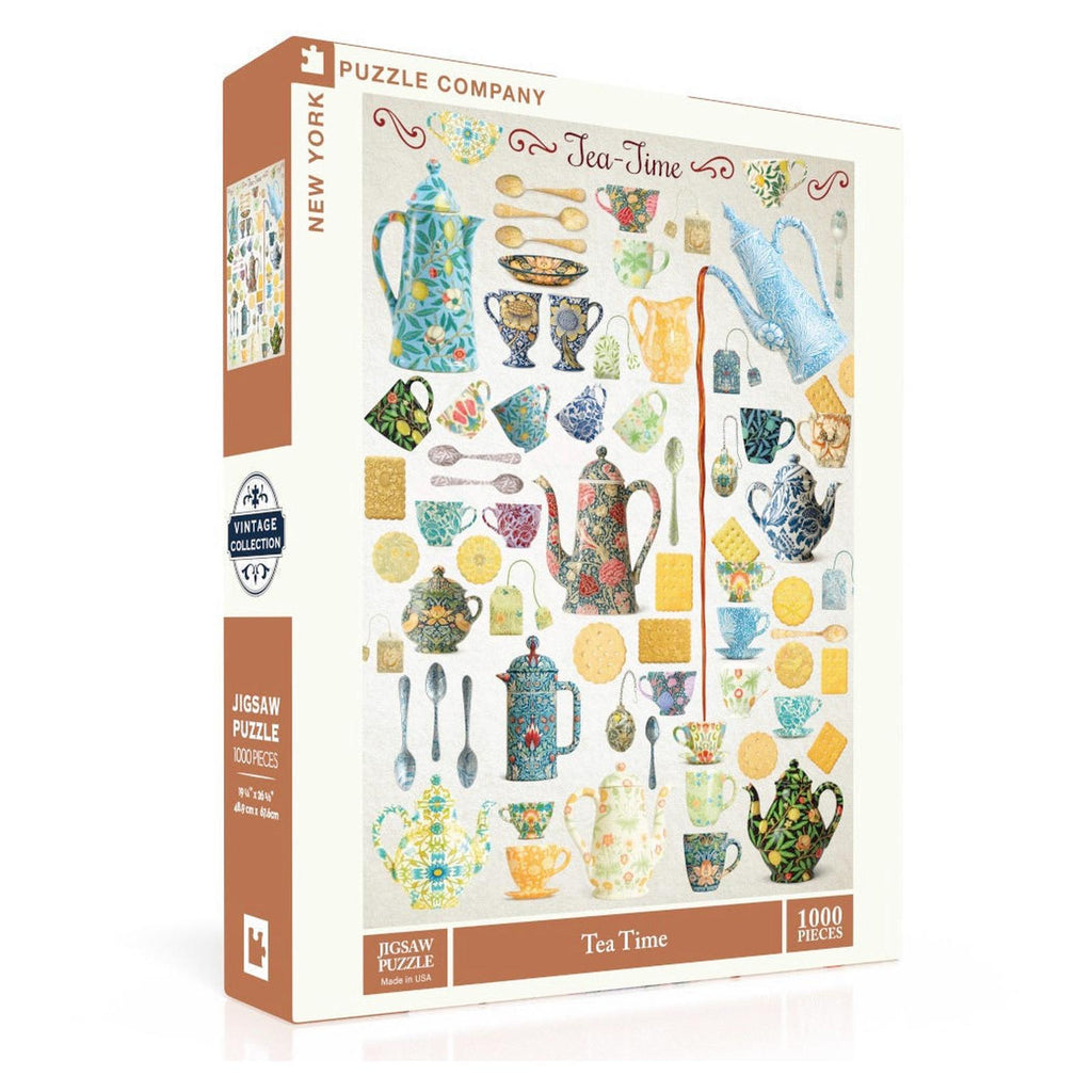 New York Tea Time 1000 Piece Jigsaw Puzzle