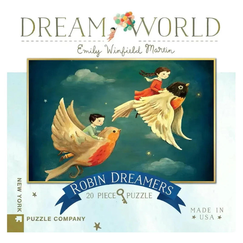 New York Puzzle Dream World Robin Dreamers 20 Piece Jigsaw Puzzle