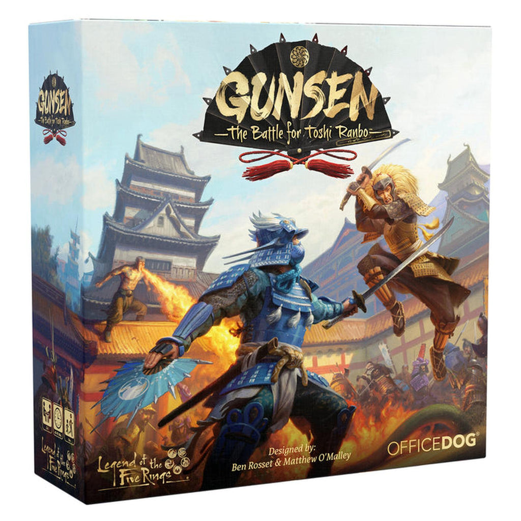 Office Dog Gunsen The Battle For Toshi Ranbo Board Game