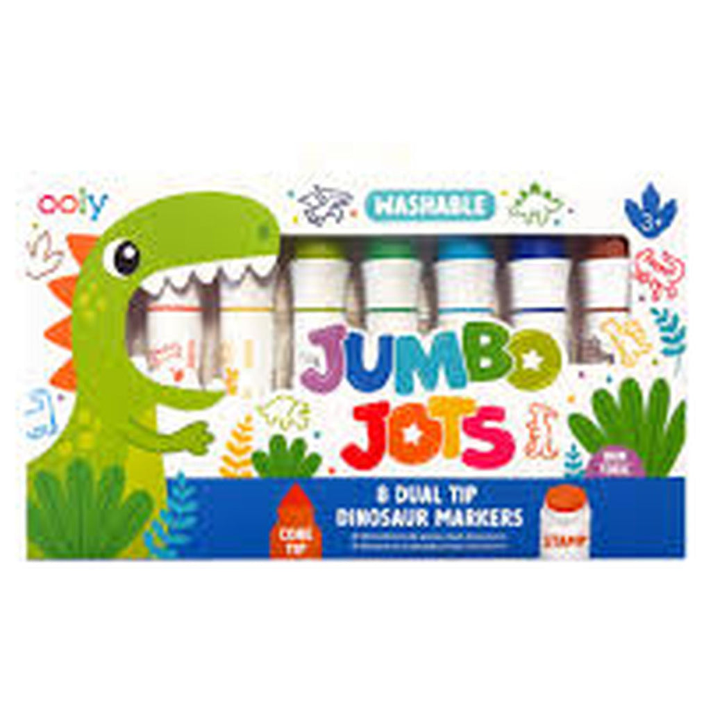 Ooly Jumbo Jots Dinosaur Washable Markers