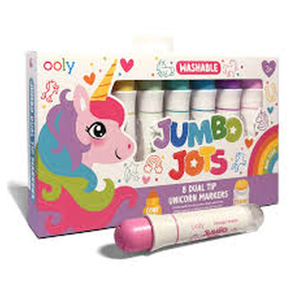 Ooly Jumbo Jots Unicorn Washable Markers