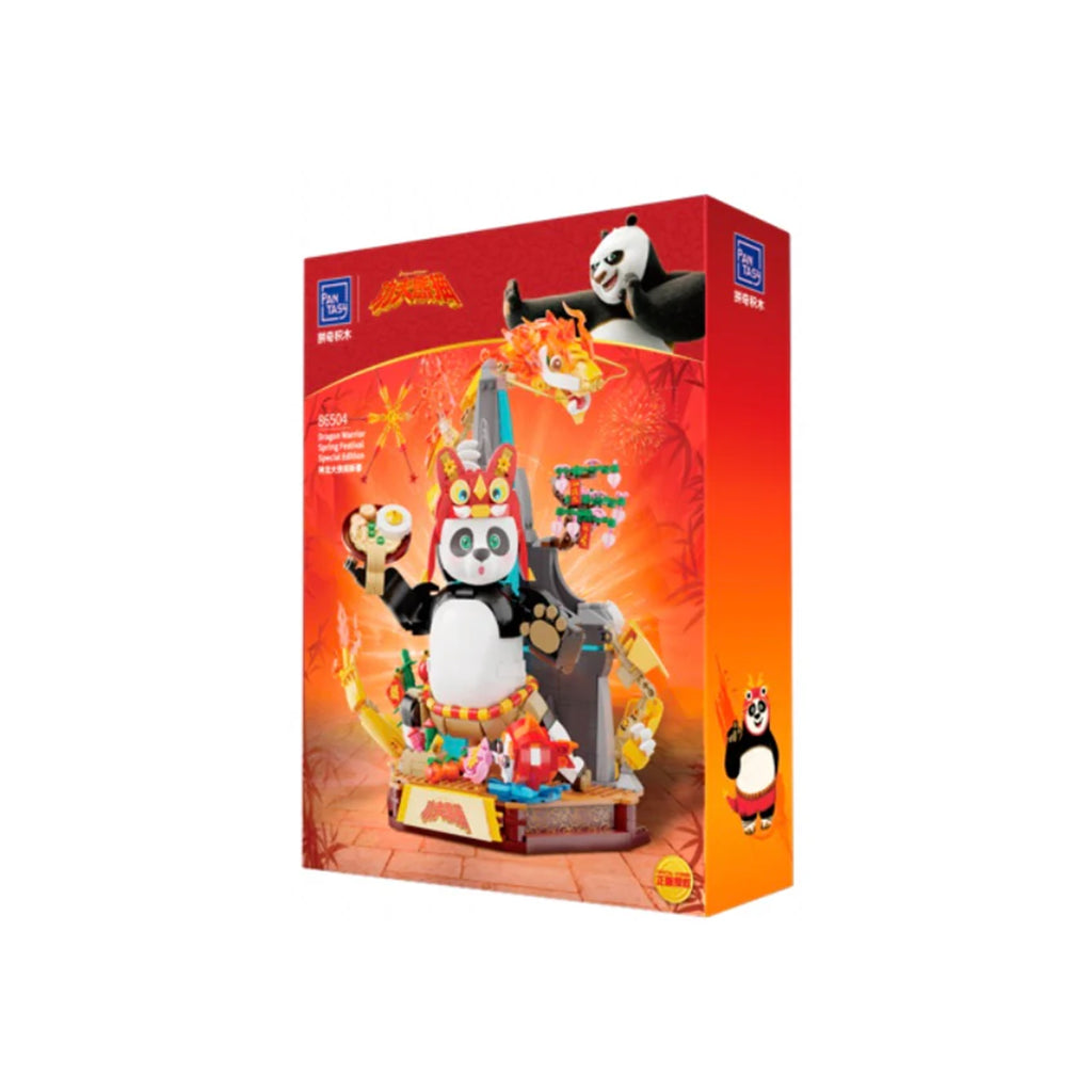 Pantasy DreamWorks Kung Fu Panda Dragon Warrior Spring Festival Special Edition Building Set