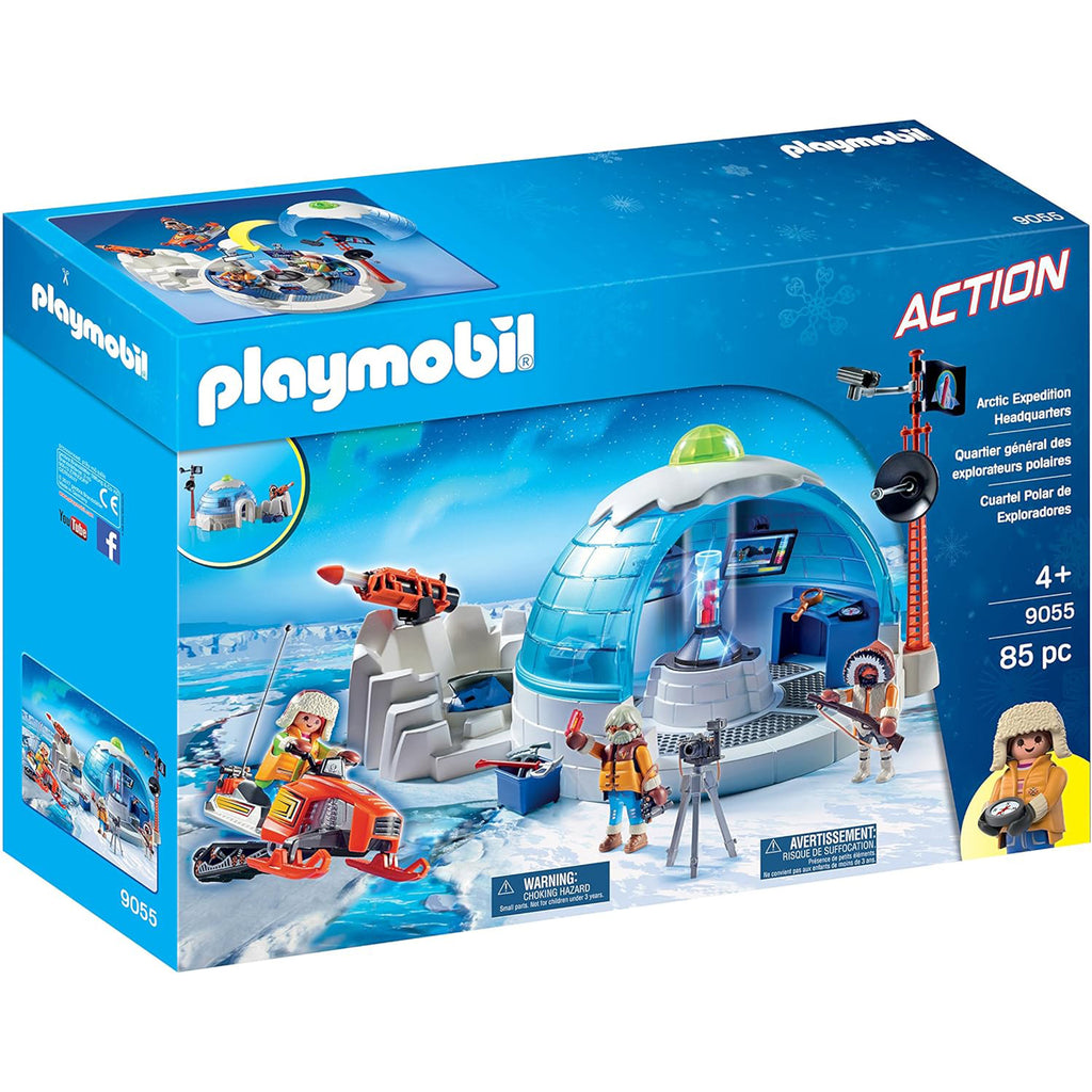Playmobil Action Arctic Expedition Headquarters Building Set 9055