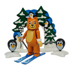 Playmobil Add On Bear On Skis Building Set 1001 - Radar Toys