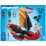 Playmobil Dragon Battle Ship Building Set 5481 - Radar Toys