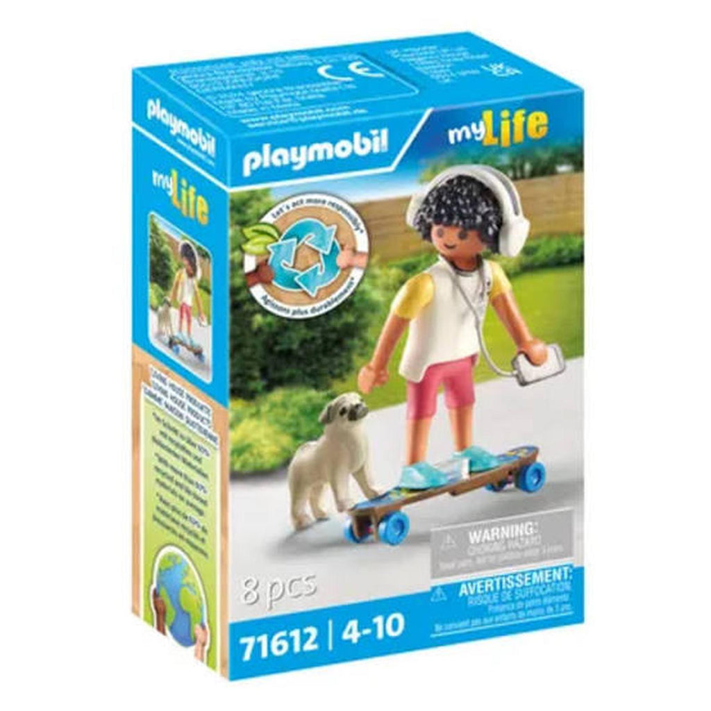 Playmobil Boy With Dog Building Set 71612