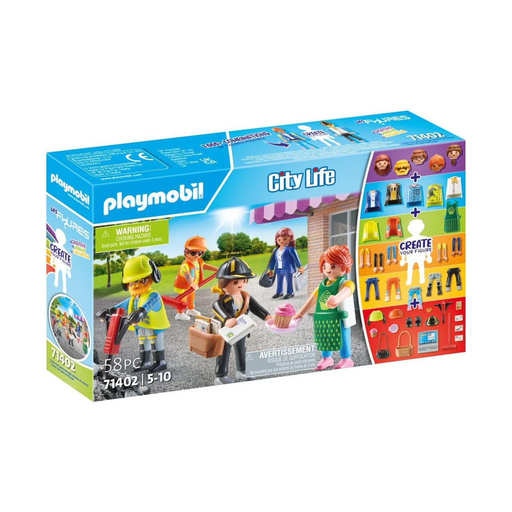Playmobil City Life My Figures Life In The City Building Set 71402