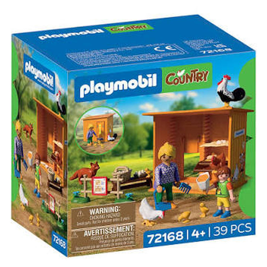 Playmobil Country Chicken Coop Building Set 72168