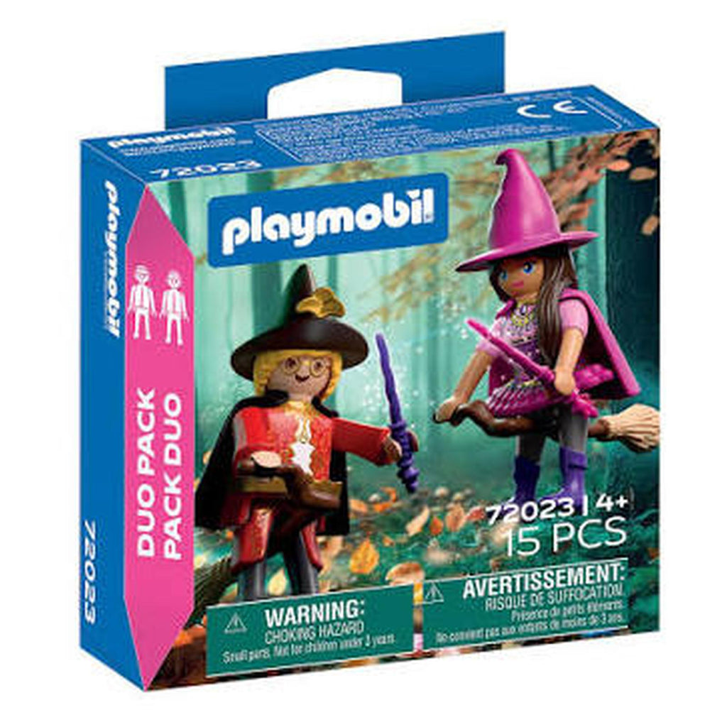 Playmobil Duopack Witch And Wizard Building Set 72023