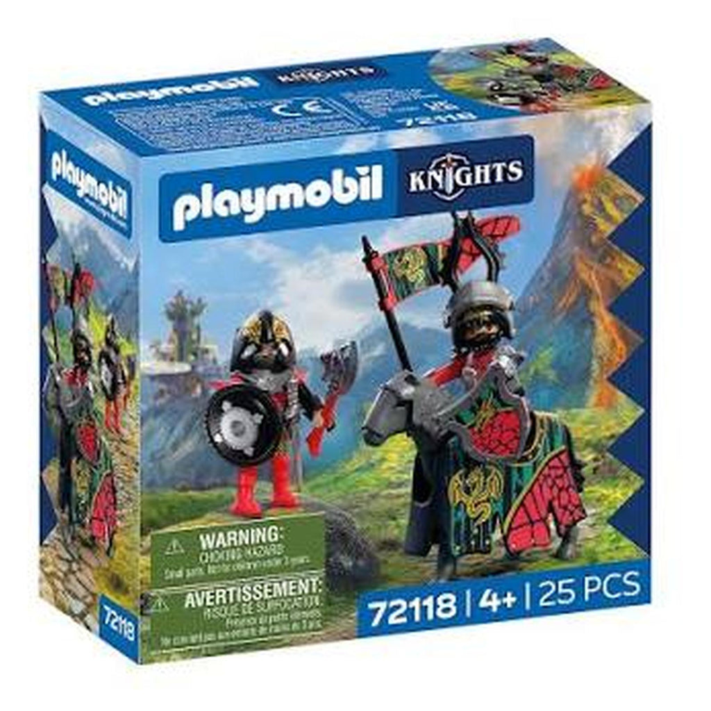 Playmobil Knights Dragon Knight Leader Building Set 72118