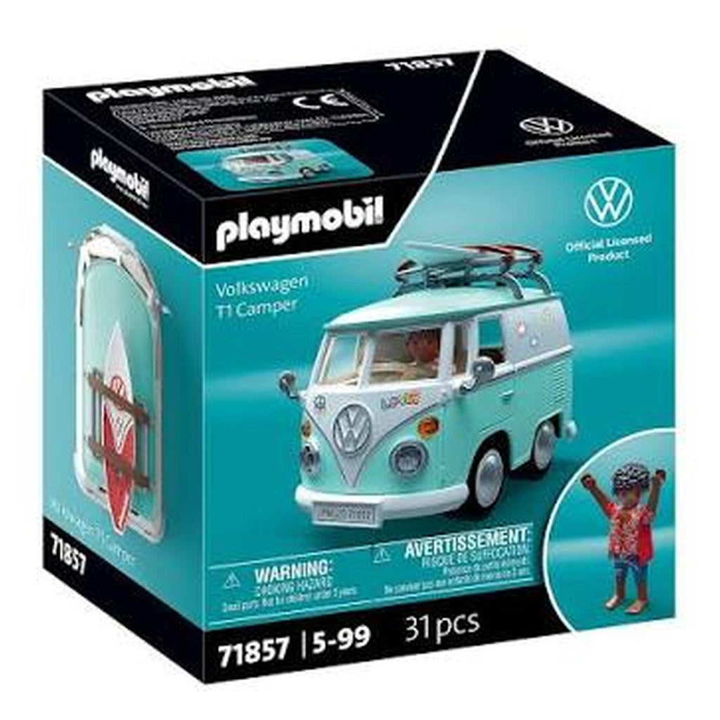 Playmobil Volkswagen T1 Camper Building Set 71857