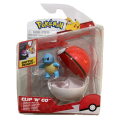 Pokemon Clip 'N' Go Squirtle And Poke Ball Figure Pack