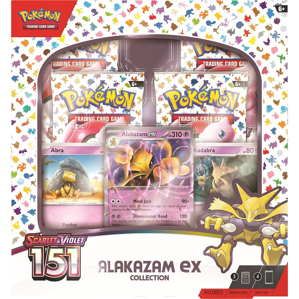 Pokemon Scarlet And Violet 151 Alakazam EX Collection