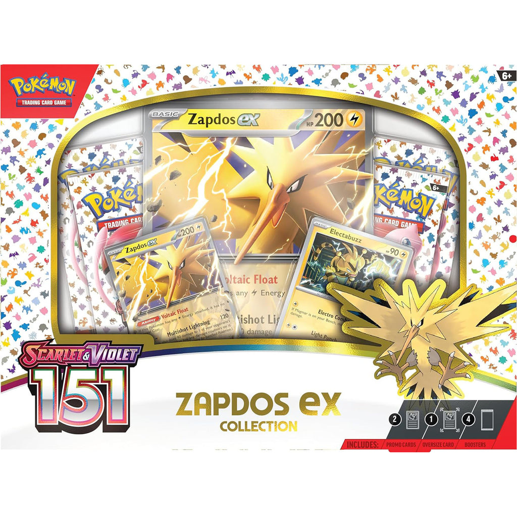 Pokemon Scarlet And Violet 151 Zapdos EX Collection