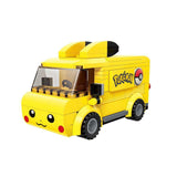 QMAN Keeppley Pokemon Pikachu Mini Bus Building Block Set - Radar Toys