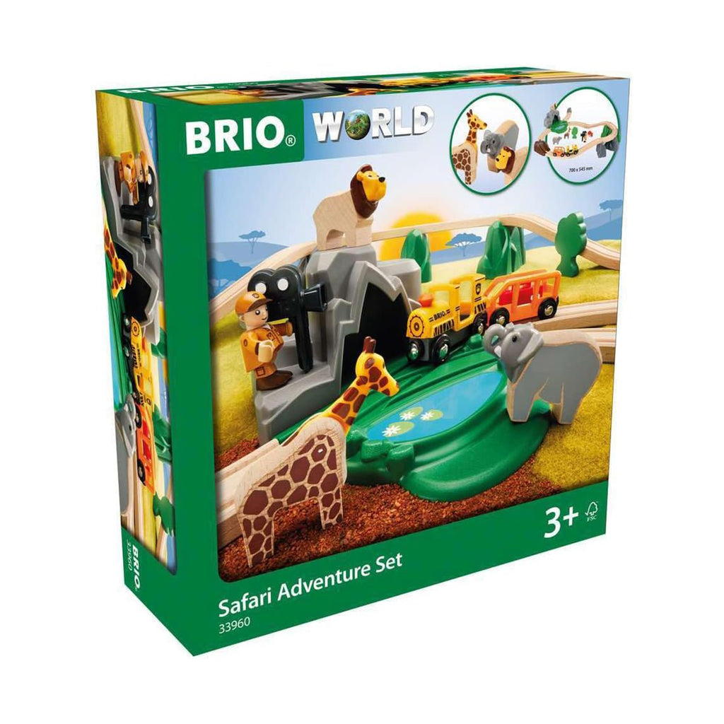 Adventure Train Set Ravensburger Brio Safari Adventure Train Set | Radar Toys