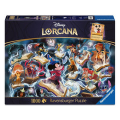 Ravensburger Disney Lorcana Glimmers Of The Realm Steel 1000 Piece Jigsaw Puzzle - Radar Toys