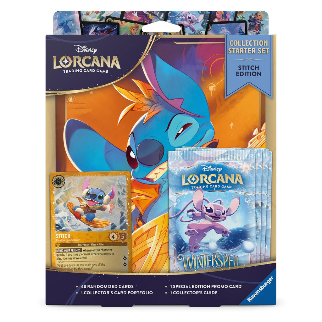 Winterspell Stitch Edition Disney Lorcana Collection Starter Set Winterspell Stitch Edition Disney Lorcana Collection Starter Set