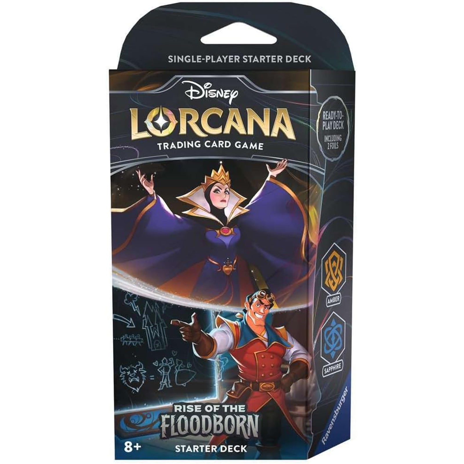 Lorcana Rise Of The Floodborn Season 2 Amber And Sapphire