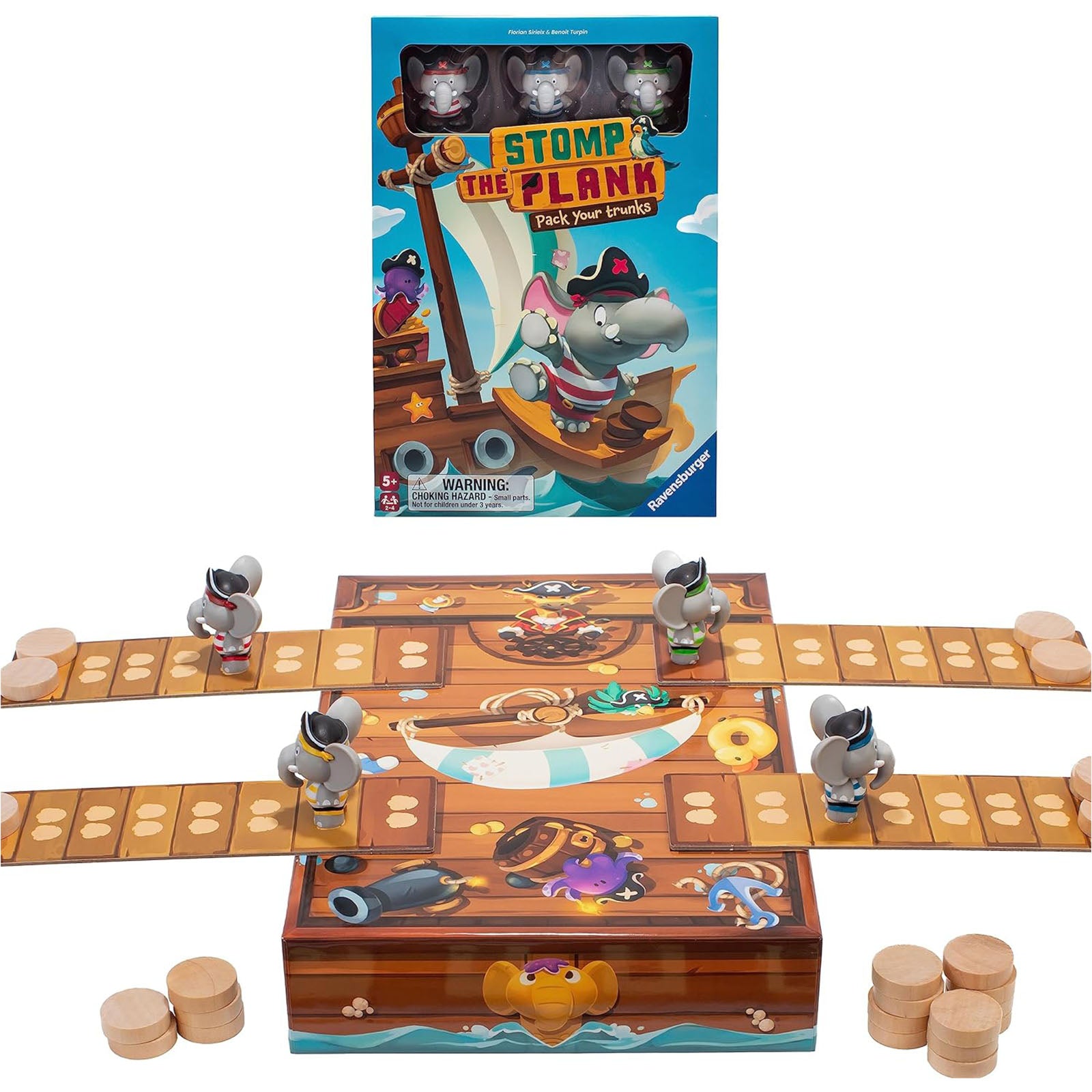 Ravensburger Stomp The Plank Board Game