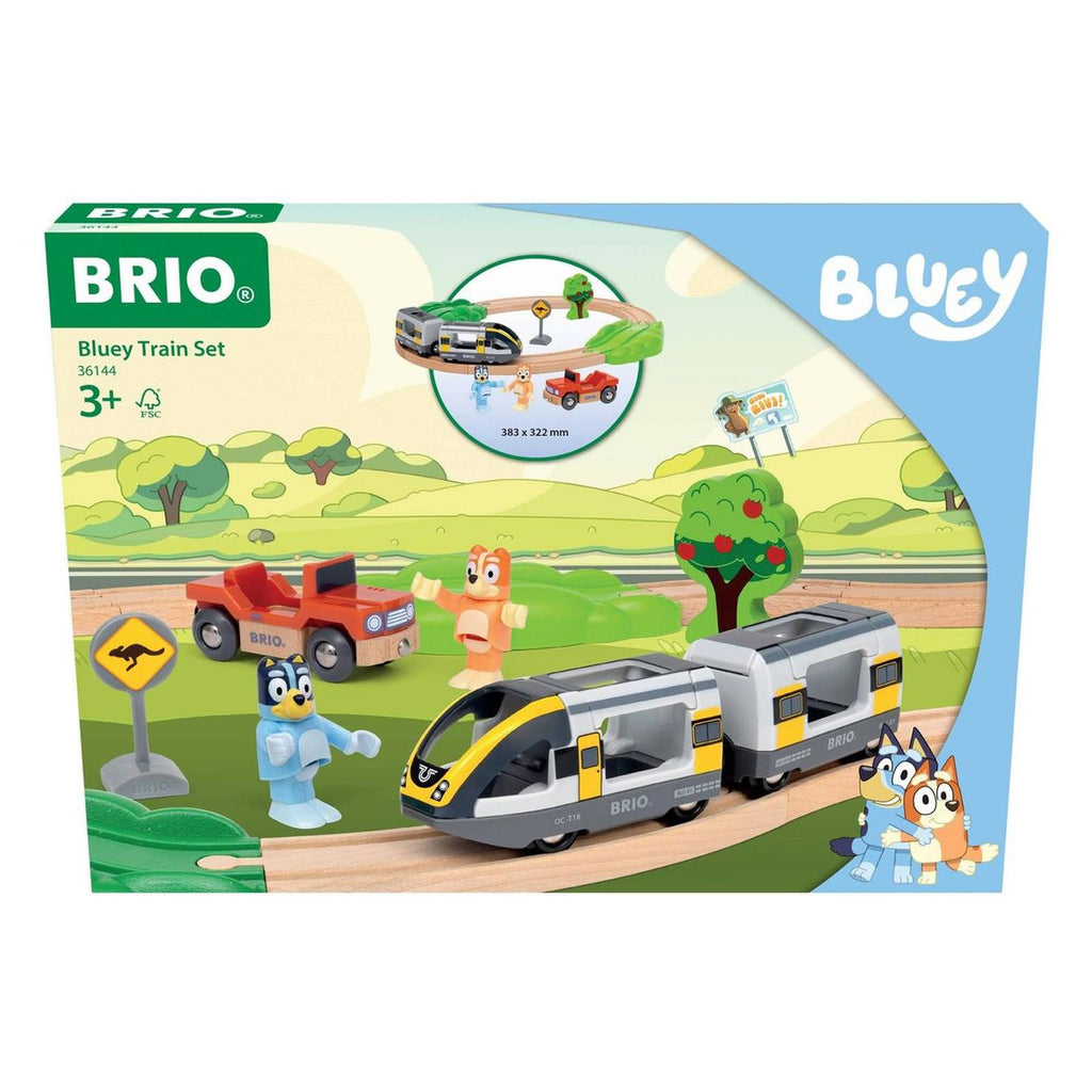 Ravensburger Brio Bluey Train Set