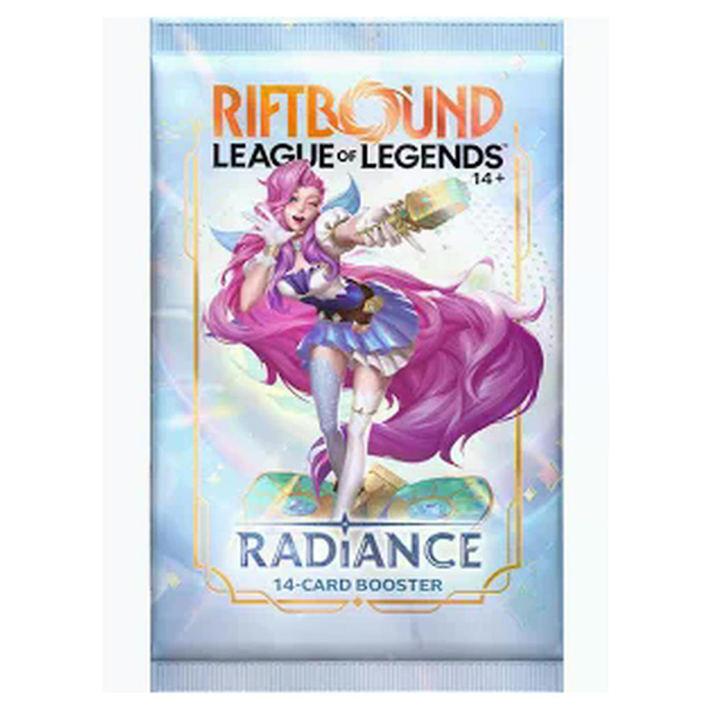 Riftbound League Of Legends Radiance Single Booster Pack - Radar Toys