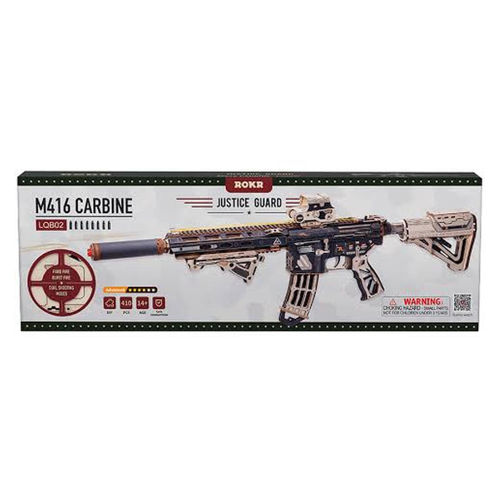 Robotime Rokr M416 Carbine Justice Guard Building Set