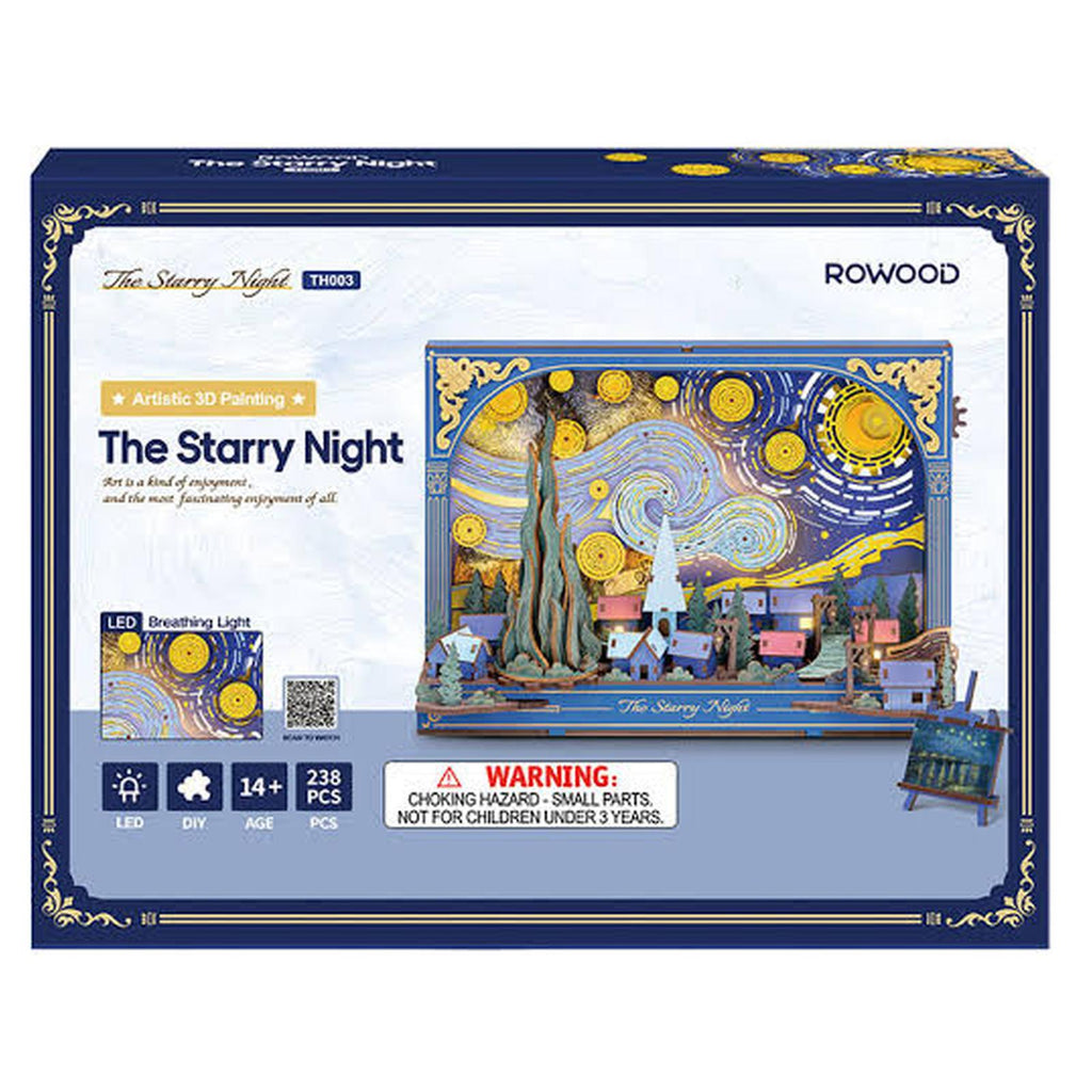 Robotime Rowood The Starry Night Building Set