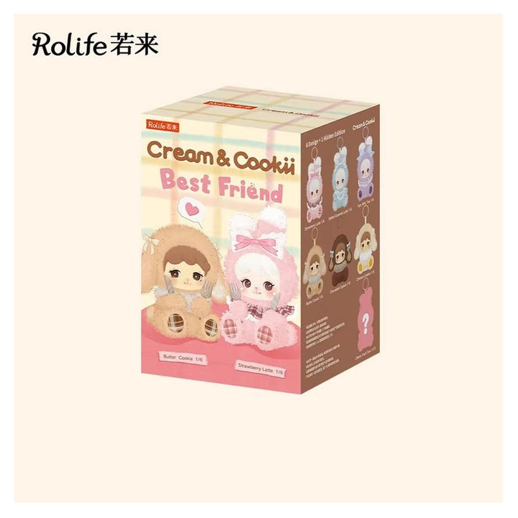 Rolife Cream And Cooki Bunny Best Friends Blind Box Figure