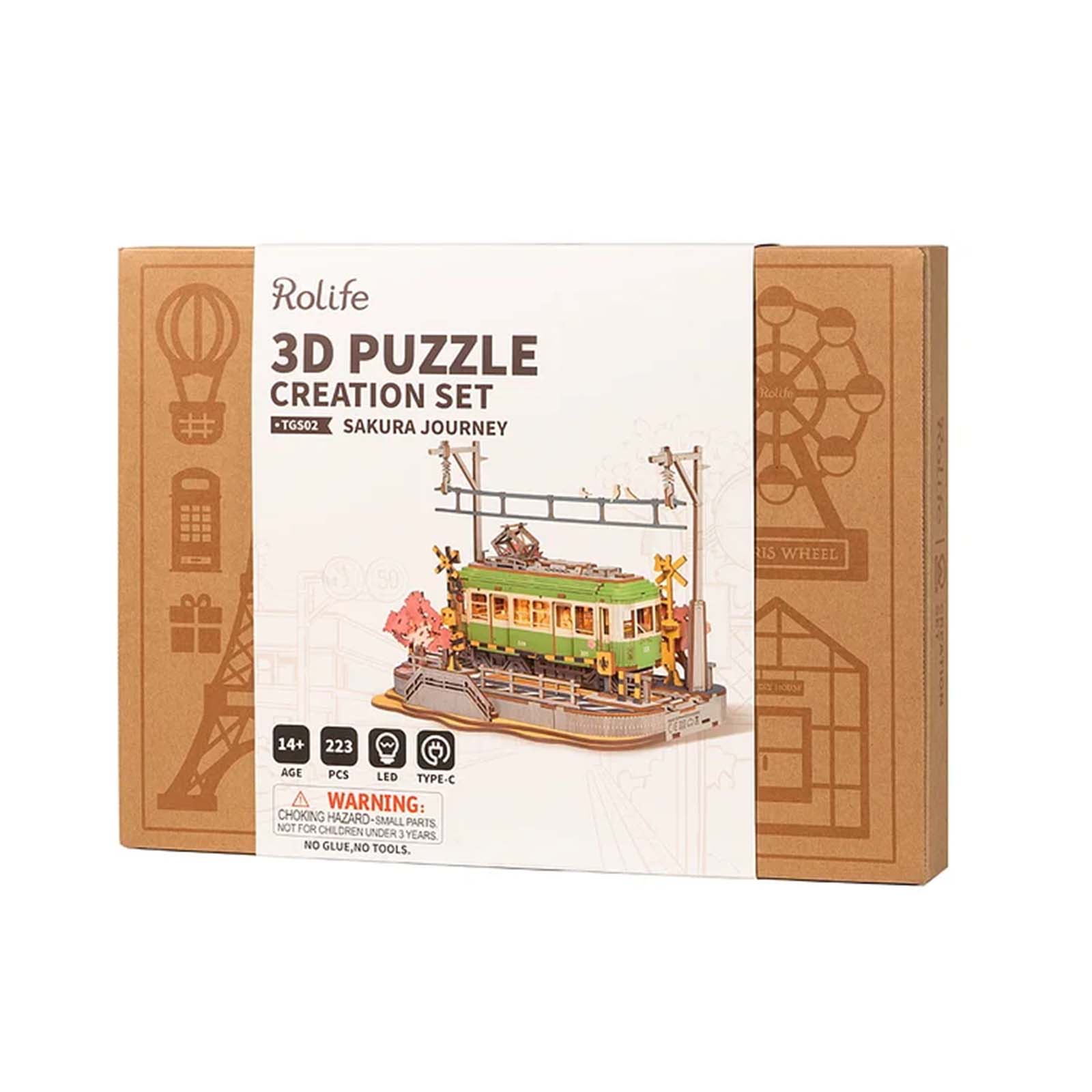 Creation Set Rolife Creation Set Sakura Journey Building Set | Radar Toys
