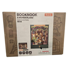 Rolife Quiet Corner Study Book Nook Set - Radar Toys
