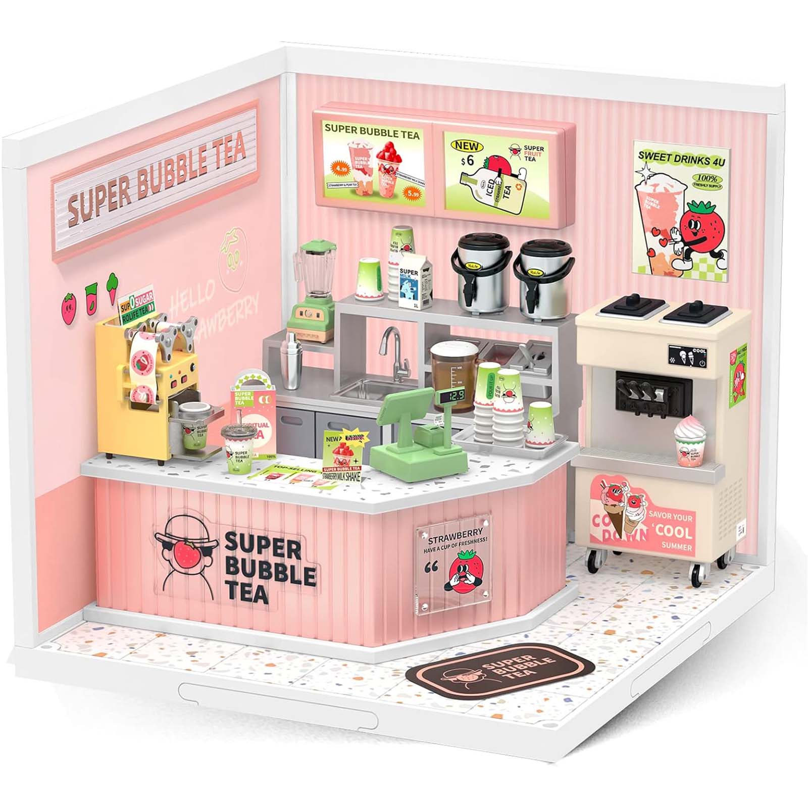 Rolife Super Creator Double Joy Bubble Tea Building Set | Radar Toys