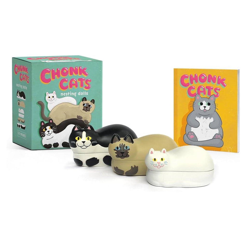 Running Press Chonk Cat Nesting Dolls Set