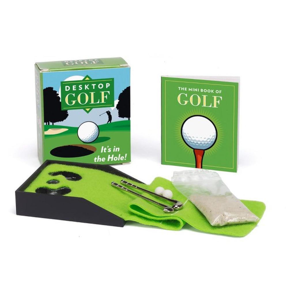 Running Press Desktop Golf Set