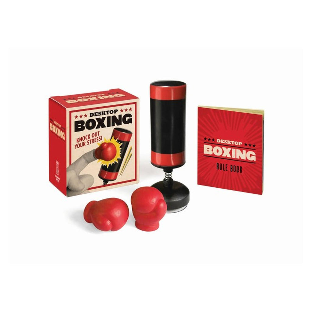 Running Press Mini Desktop Boxing Set