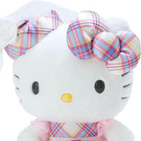 Sanrio Hello Kitty 50th Anniversary Dress Tartan 8 Inch Plush Figure - Radar Toys