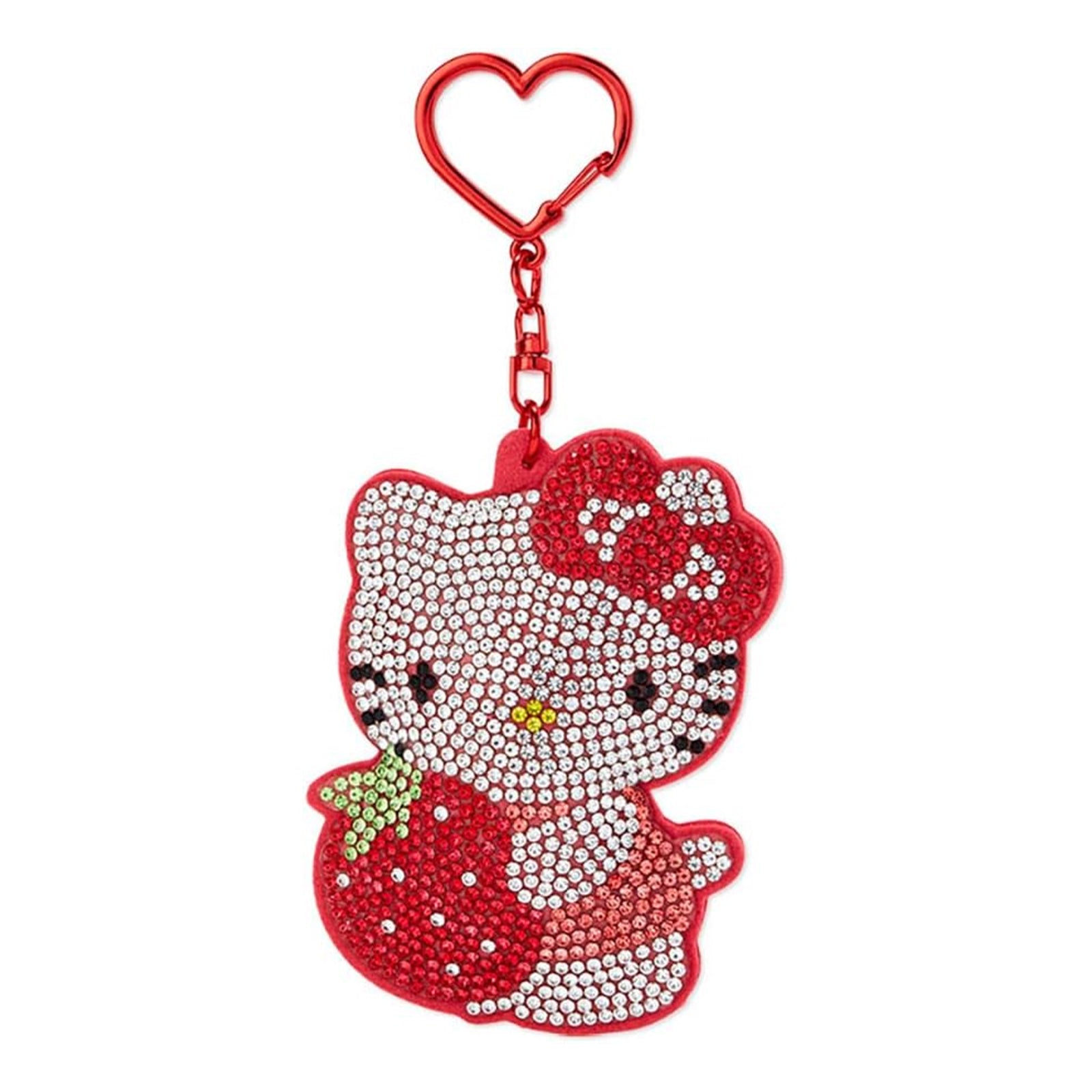 Sanrio Hello Kitty And Friends Rhinestone Kuromi Keychain Bag Clip ...