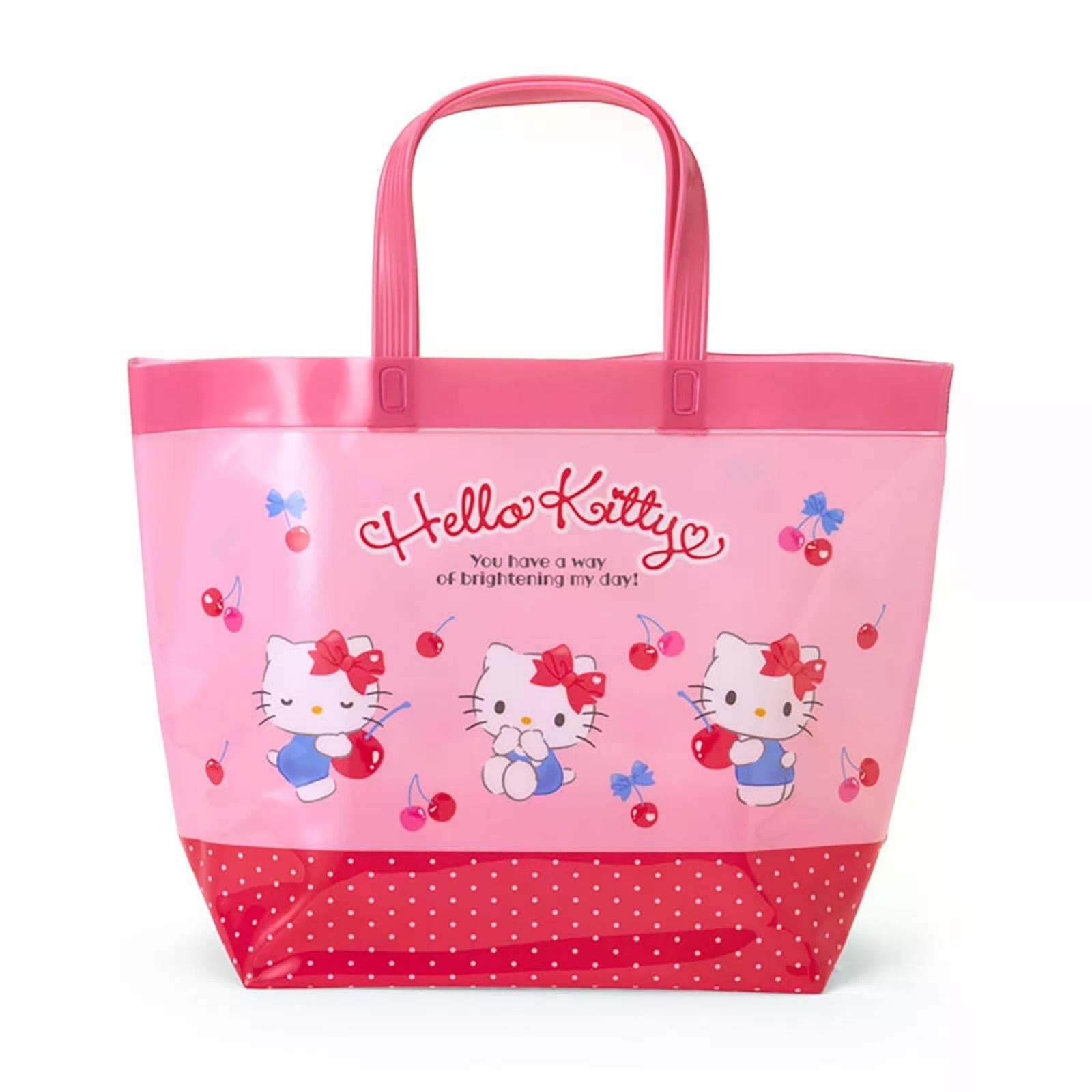 Sanrio Hello Kitty Cherry Transparent Vinyl Pool Bag – Radar Toys