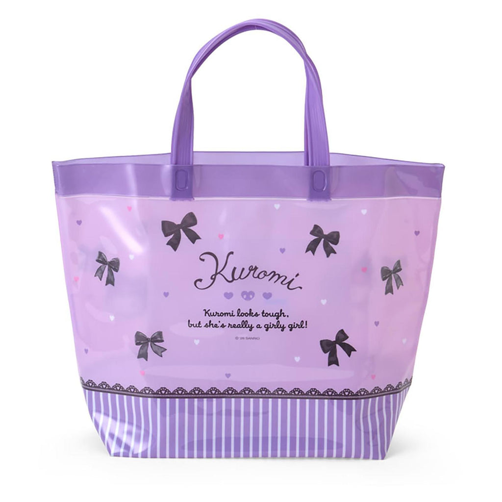 Sanrio Kuromi Looks Tough Transparent Vinyl Pool Bag – Radar Toys