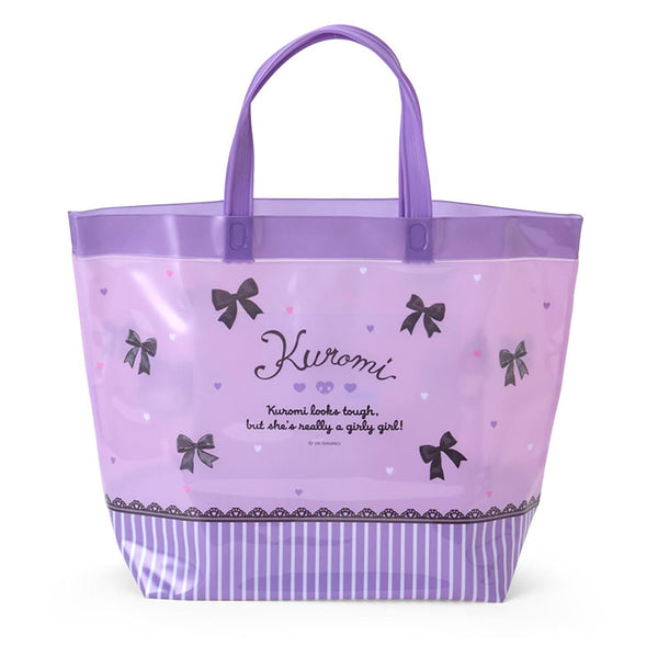 Sanrio Kuromi Looks Tough Transparent Vinyl Pool Bag – Radar Toys