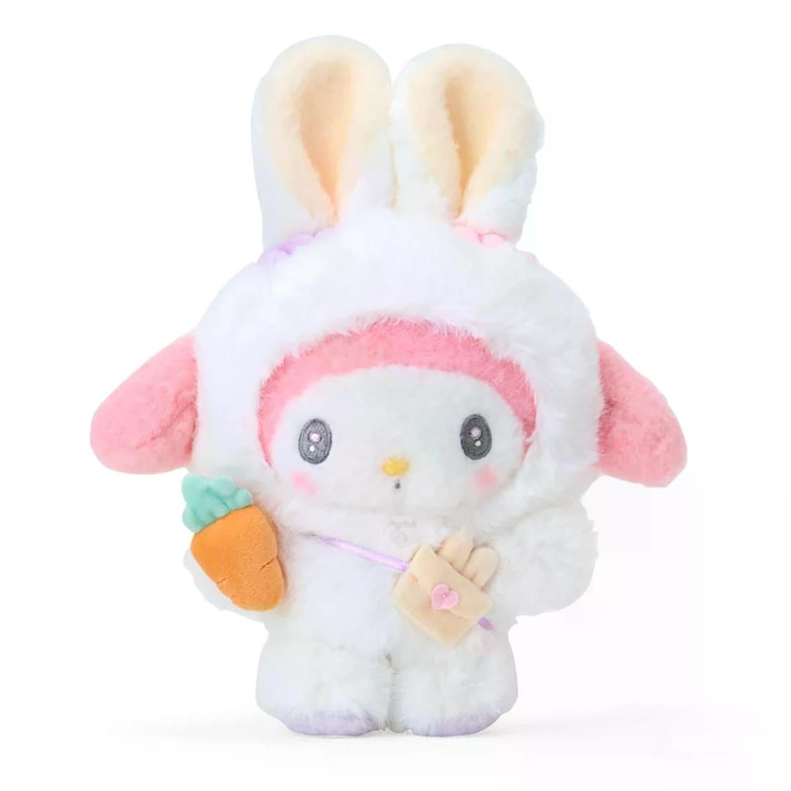 Sanrio My Melody Plush Toy Fluffy Eared Bunny Club 10 Inch Plush Figur ...