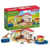 Schleich Farm World Pet Hotel Play Set - Radar Toys