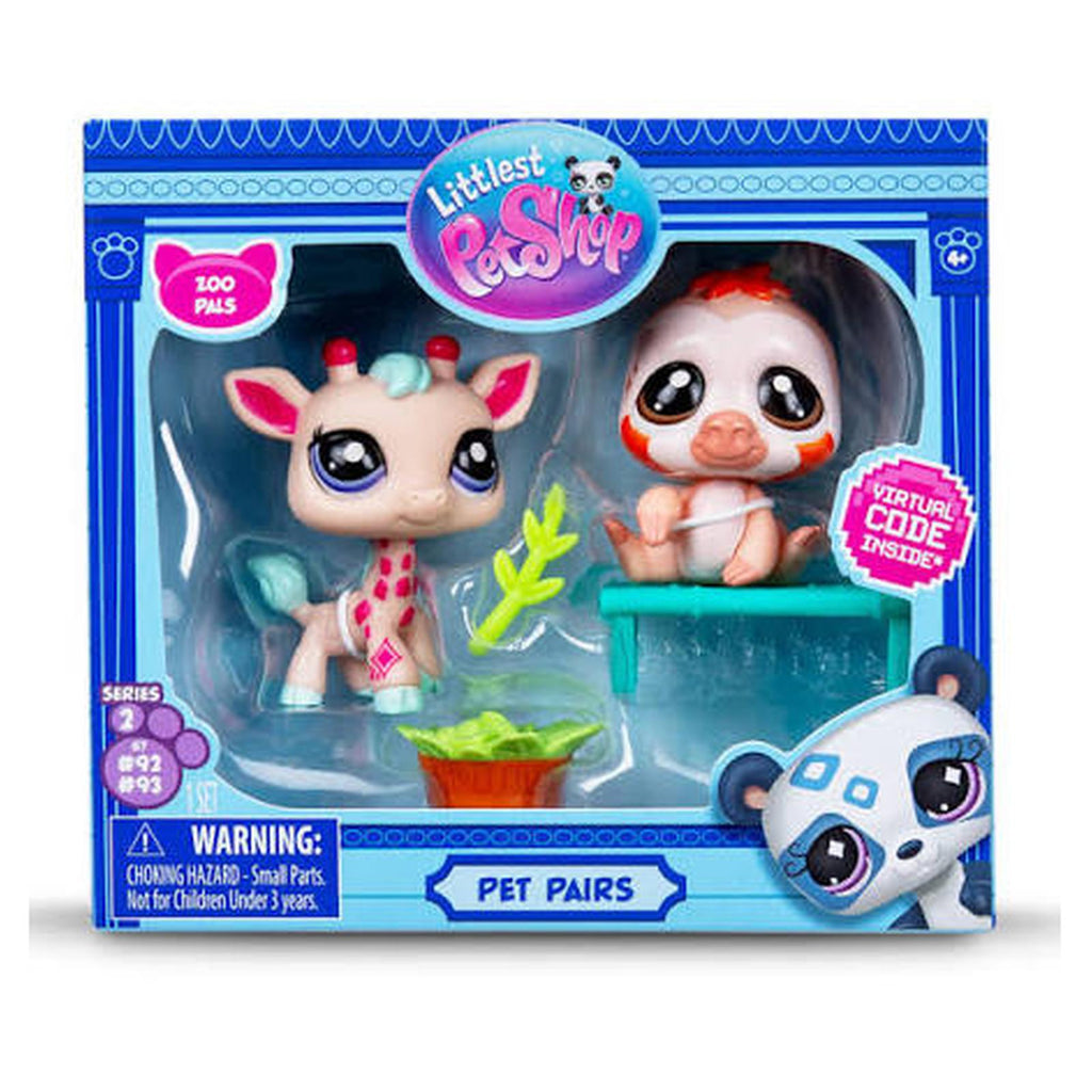 Schylling Littlest Pet Shop Pet Pairs Zoo Pals