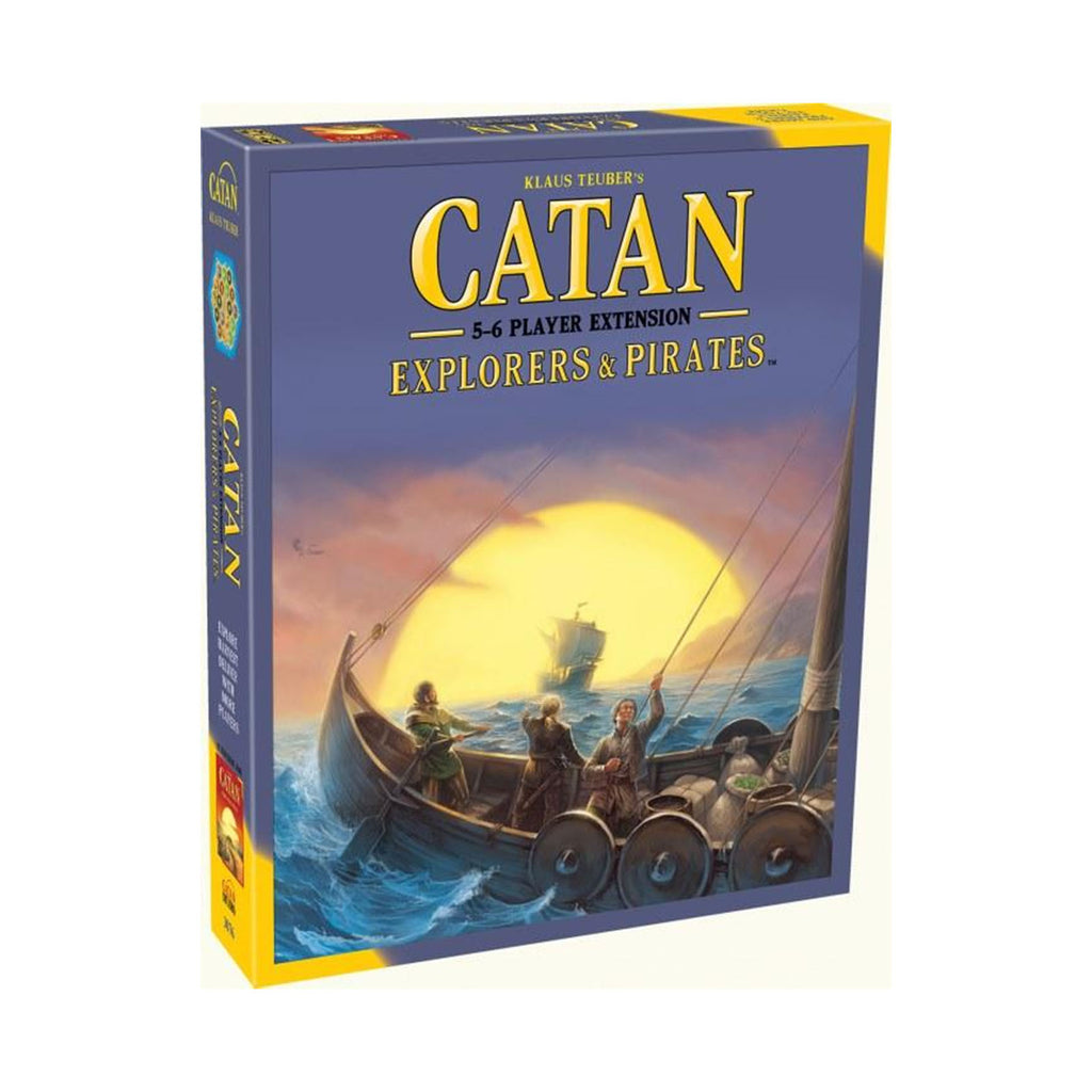 Settlers of Catan Explorers and Pirates Board Game Expansion 5 to 6 Players