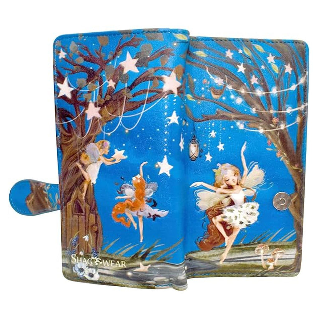 Shagwear Fairy Forest Large Zipper Wallet
