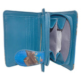Shagwear Fairy Forest Sky Blue Small Zipper Wallet