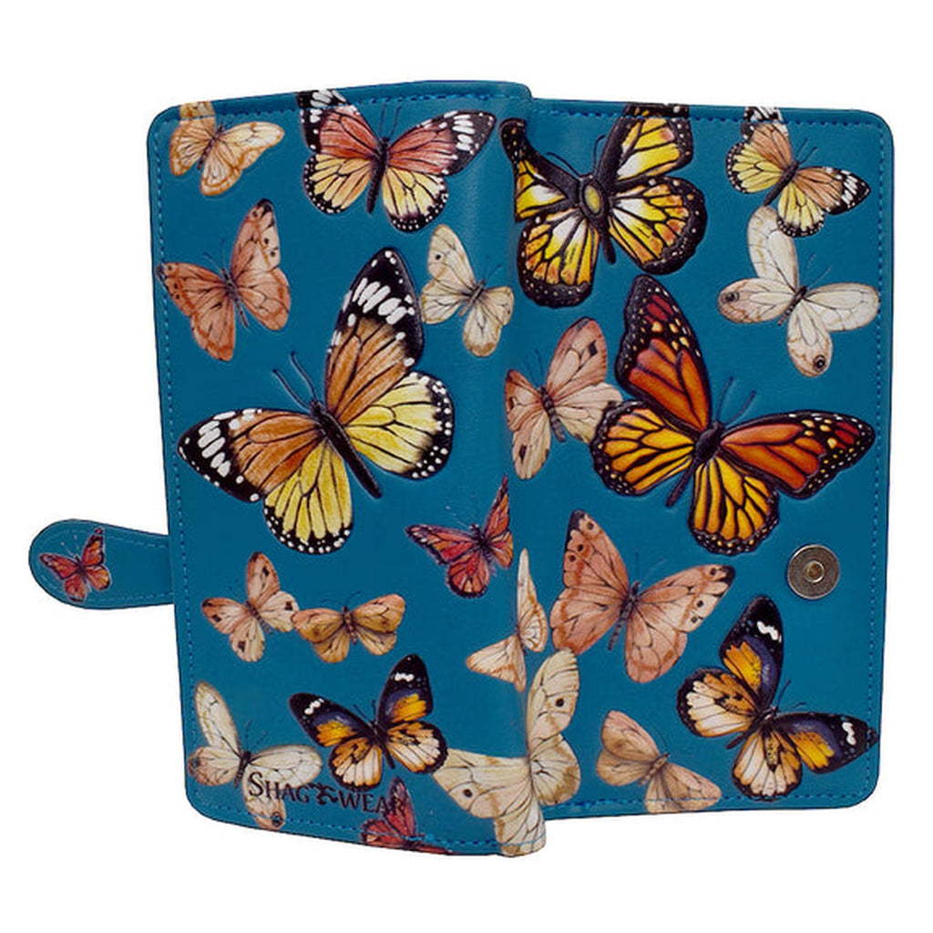 Shagwear Monarch Migration Large Zipper Wallet